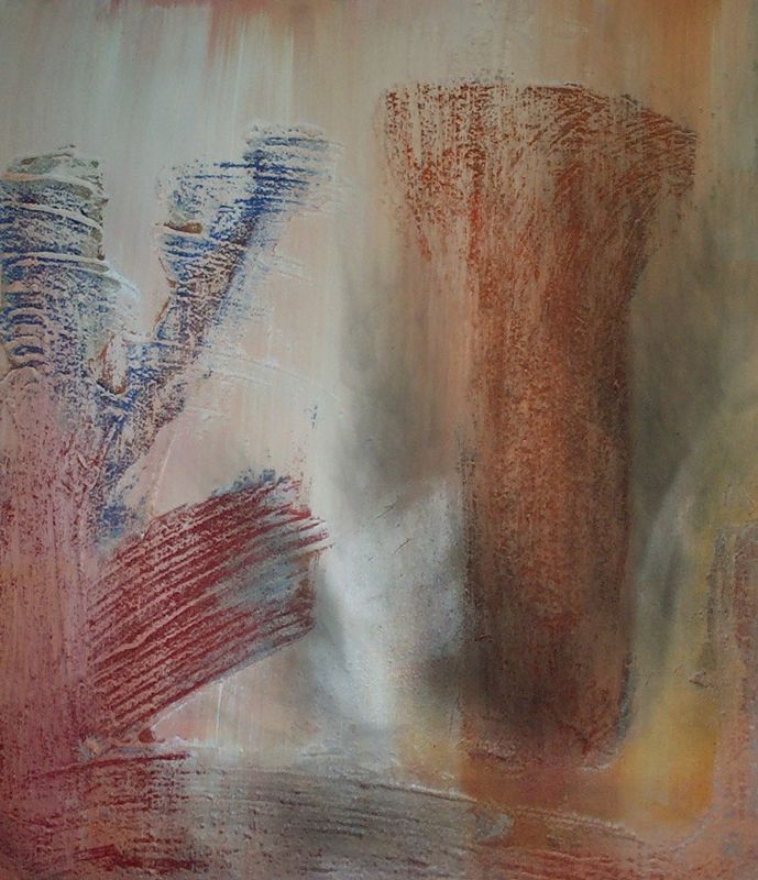 Alex Arnold - Ohne Titel (2001). Acryl auf Leinwand.